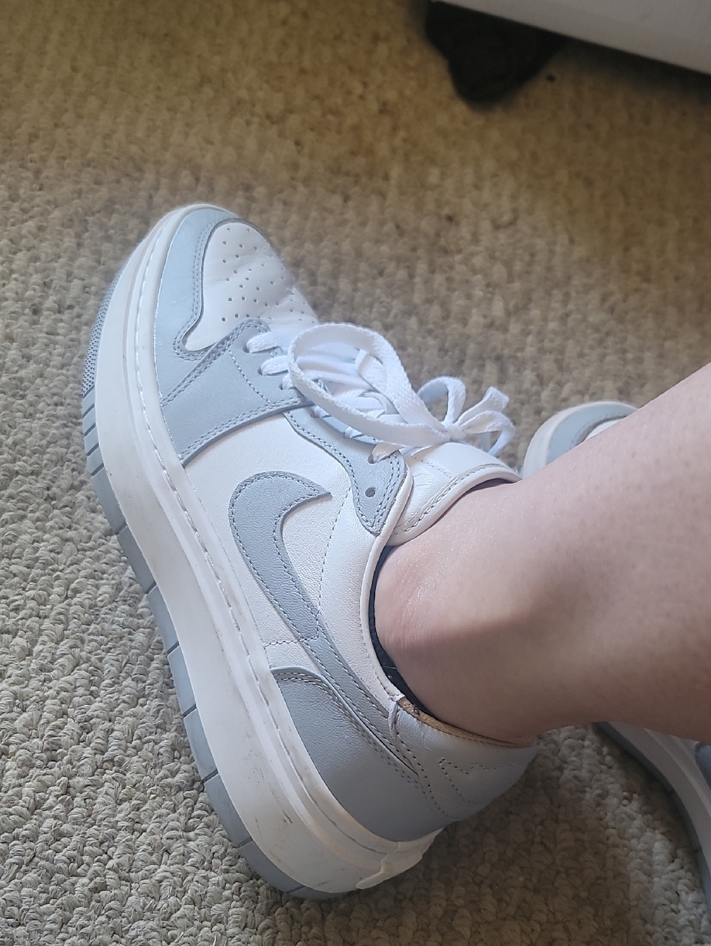 Platform Gray Dunks - Picture 7 of 7